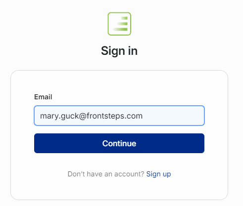 A screenshot of a login formDescription automatically generated