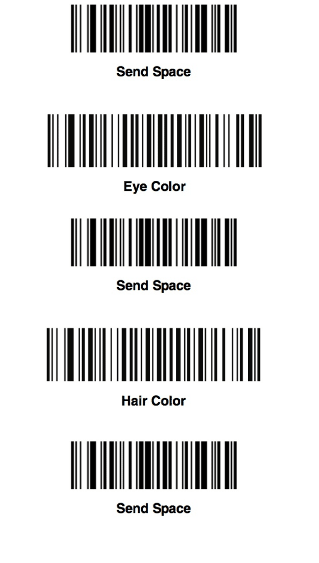 A bar code with different colors Description automatically generated